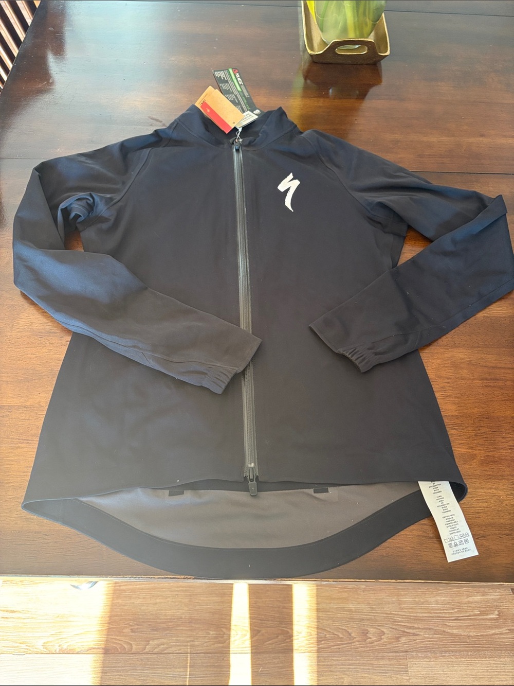 Specialized Black Full-Zip Performance Cycling Jacket